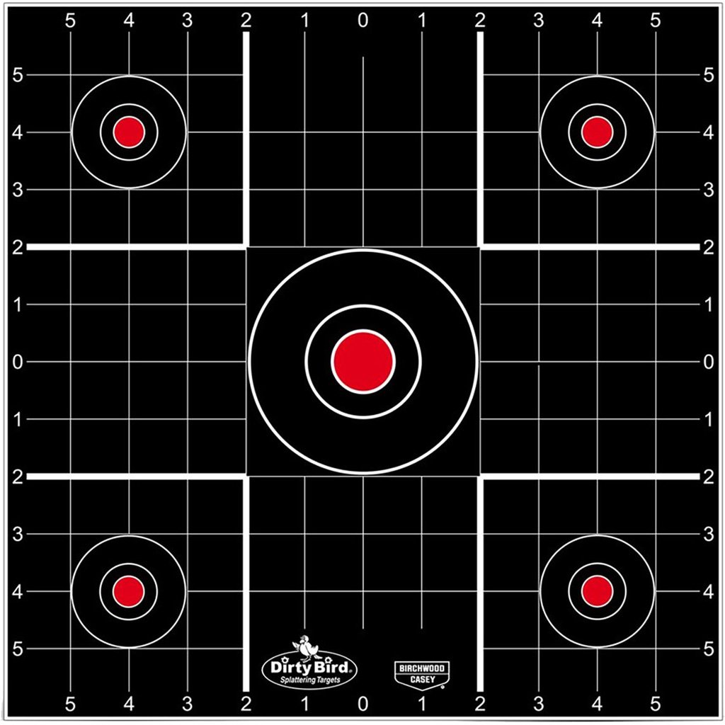 Birchwood Casey Dirty Bird Target Sight-In 12 in. 12 pk.
