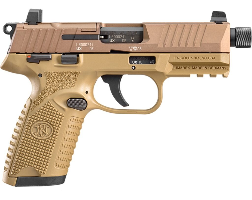 FNM 502 TAC 22LR DA FD 10RD