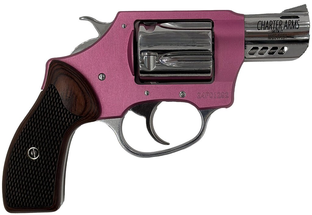 CHARTER ARMS COYOTE 380ACP PINK/SS 2" 5RD