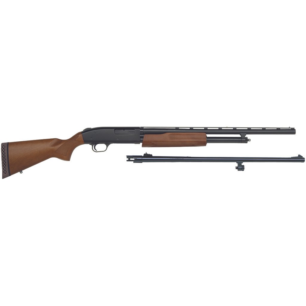 Mossberg 500 Youth Bantam Field/Deer Combo Shotgun 20 ga. Wood/Blued 3 in. RH