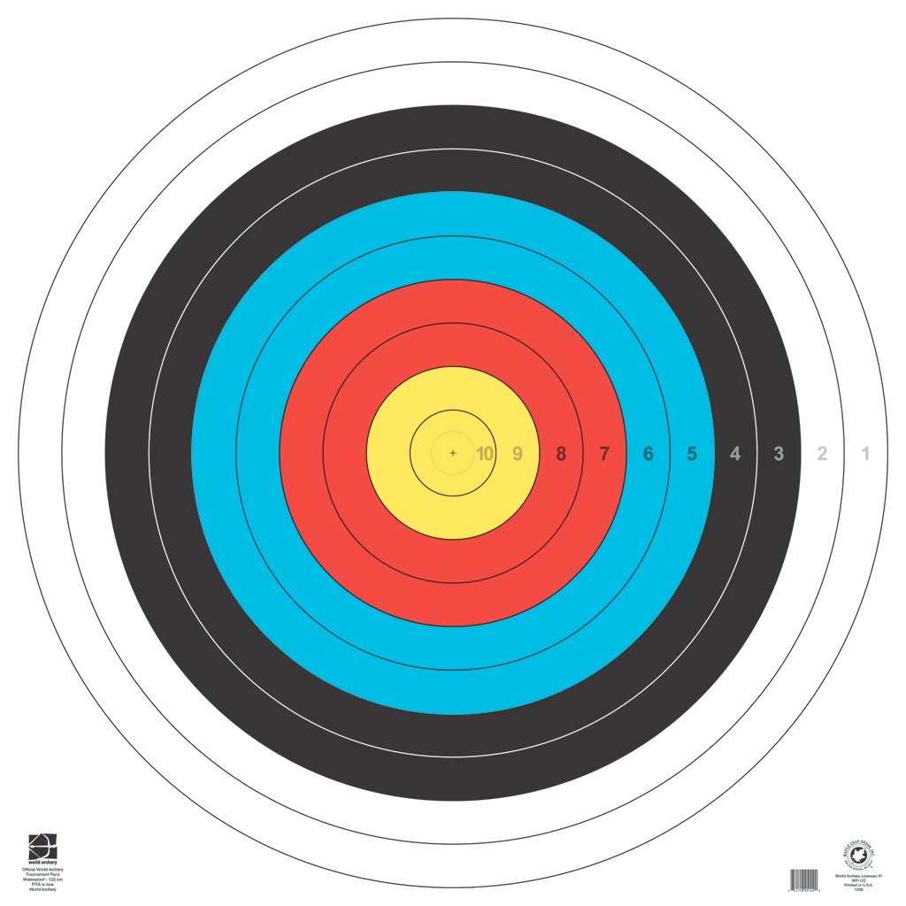 Maple Leaf Target Face Waterproof 122 cm. 15 pk.