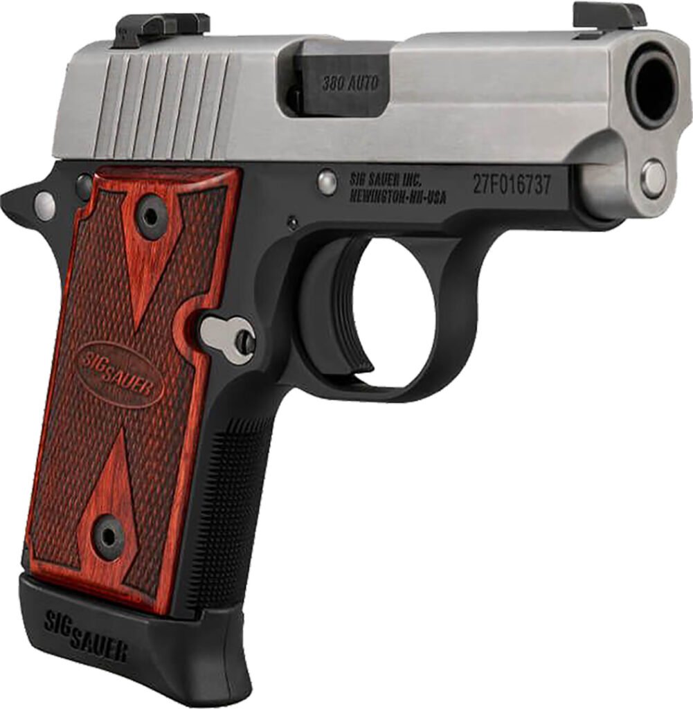 SIG P938 2-TONE SS PST 9MM 7RD