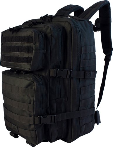 RED ROCK LARGE ASSAULT PACK - BLACK W/ WEBBING
