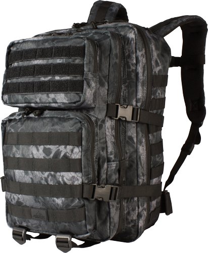 RED ROCK LARGE ASSAULT PACK - PRYM1 BLACKOUT CAMO W/ WEBBING