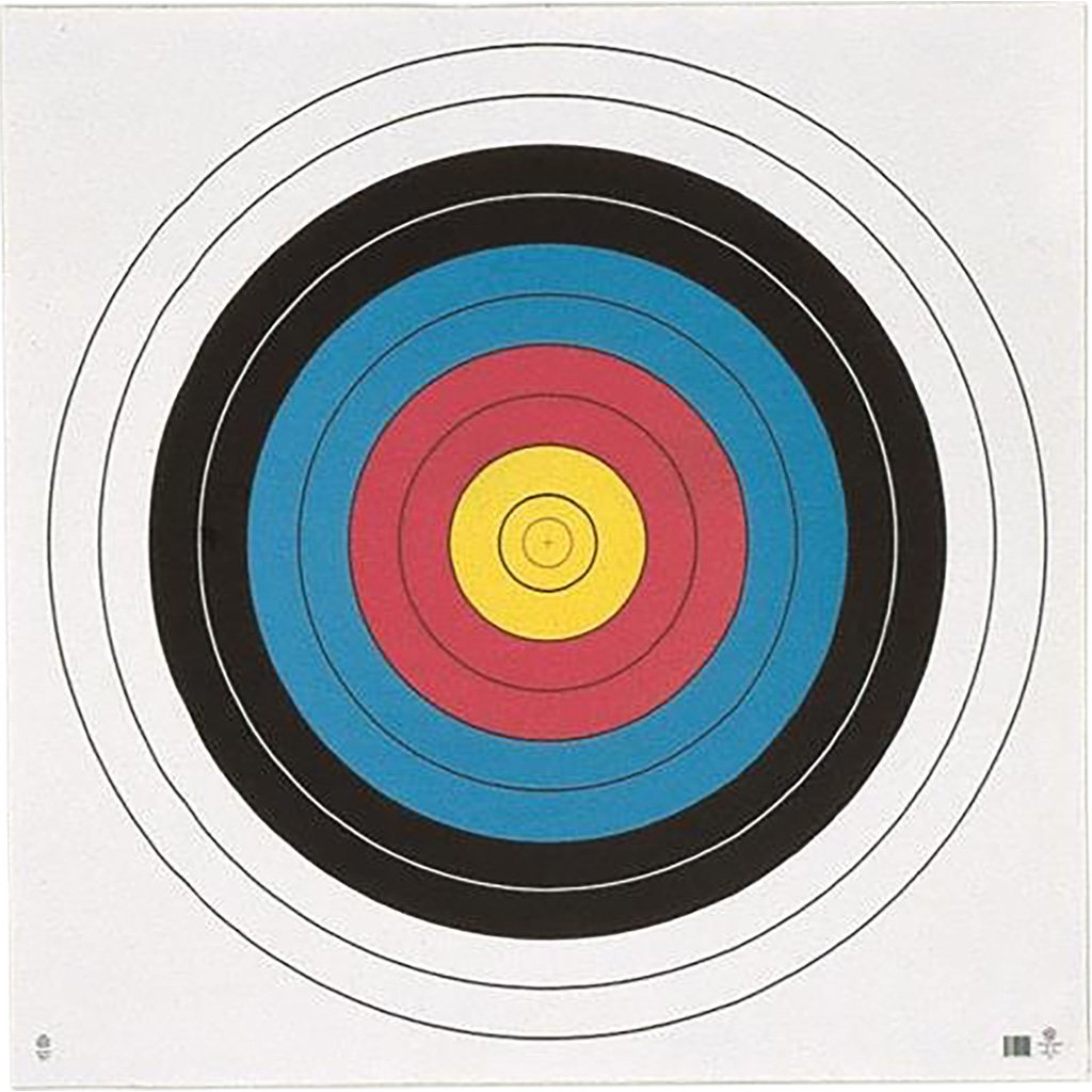 Maple Leaf Target Face FITA 10-Ring 80 cm. 12 pk.