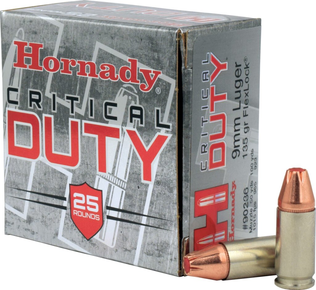 HRN 9MM 135GR CDUTY FLX 25RD