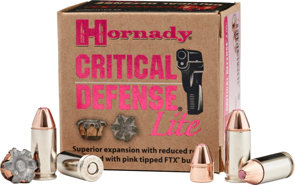 HRN 9MM 100GR CRITDEF LITE 25R