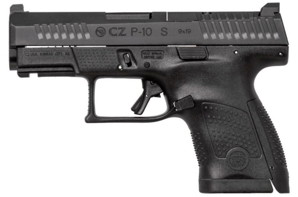 CZ P-10 S 9MM BLK 12+1 3.5" OR