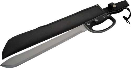 SZCO RITE EDGE 19" RUBBER GRIP - MACHETE 24.75" OVERALL LENGTH
