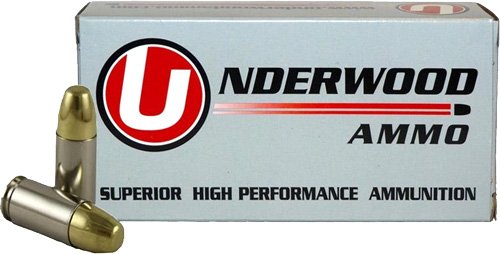 UNDERWOOD 9MM LUGER +P+ 147GR - FMJ 50RD 10BX/CS