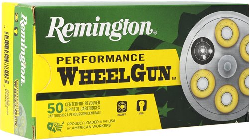 REMINGTON WHEELGUN 38 SPECIAL - 158GR LEAD-SWC 50RD 10BX/CS