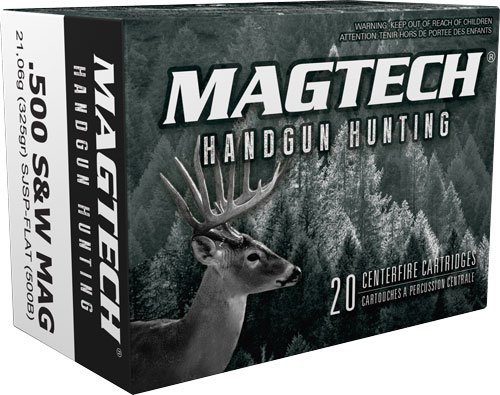 MAGTECH 500 SW MAG 325GR - SJSP-FP 20RD 25BX/CS