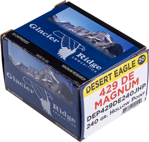DESERT EAGLE 429 DE 240GR JHP - 20RD 10BX/CS