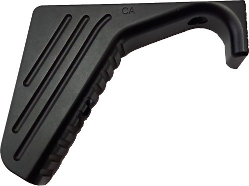 COMSTOCK ANGLED GRIP WITH - INTEGRATED HANDSTOP ALUMINUM<