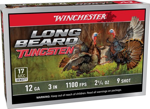 WINCHESTER LONG BEARD TS17 - 12GA 3" 2-1/4OZ #9 5RD 10BX/C