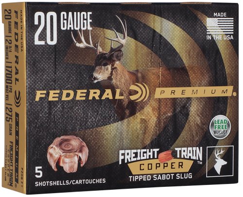 FEDERAL FREIGHT TRAIN 20GA - 2.75" 300GR SABOT 5RD 50BX/CS