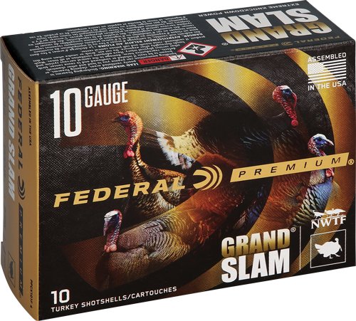 FEDERAL GRANDSLAM 10GA - 3.5" 2OZ #5 10RD 5BX/CS