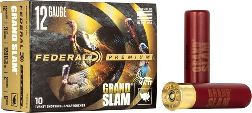 FEDERAL GRAND SLAM 12GA - 3.5" 2OZ #6 10RD 5BX/CS