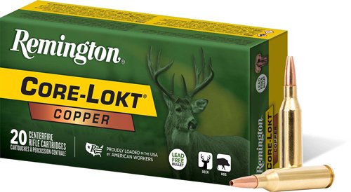 REMINGTON 30-06 150GR COPPER - CORE-LOKT HP 20RD 10BX/CS