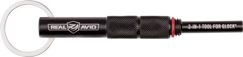 REAL AVID 2-IN-1 TOOL FOR - GLOCK DISASEMBLY & FRONT SIGHT