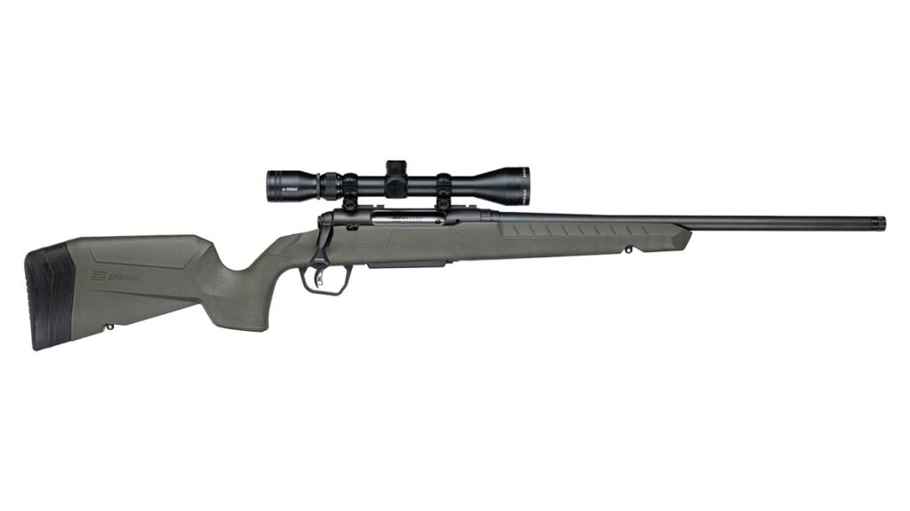SAVAGE ARMS AXIS 2 XP 243WIN BL/GRN 20" TB