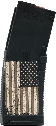 BLACK RAIN MAGAZINE AR15 30RD - 5.56" AMERICAN FLAG ETCHED