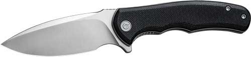 CIVIVI KNIFE MINI PRAXIS 2.98" - BLACK G10/SATIN FINISH D2