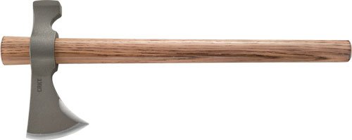 CRKT WOODS CHOGAN T-HAWK 3.5" - AXE W/HAMMER 19" WOOD HANDLE