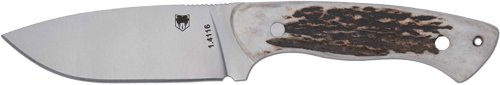 COBRATEC TWIN MOUNTAIN 4" - FIXED BLADE GENIUN STAG