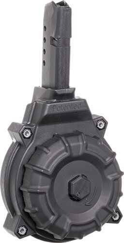 PRO MAG MAGAZINE FOR GLOCK 43 - 9MM 50RD DRUM BLACK POLYMER