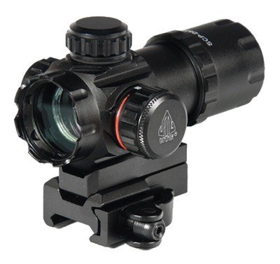UTG RED DOT 4.0 MOA DOT 30MM - WITH INTEGRAL QD MOUNT