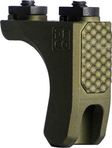 DIE FREE CO FULL STOP FINGER - HAND & BARRICADE STOP OD GREEN