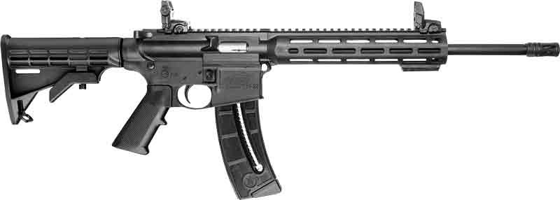 S&W M&P15-22 SPORT 22LR 16.5" - 25-SH 6-POS STOCK W/SIGHTS BLK