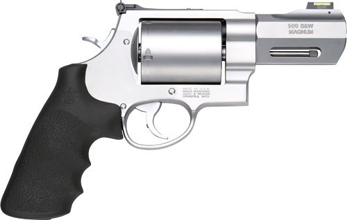 S&W 500 PERFORMANCE CENTER - 500SW 3.5" 5-SH AS SS RUBBER