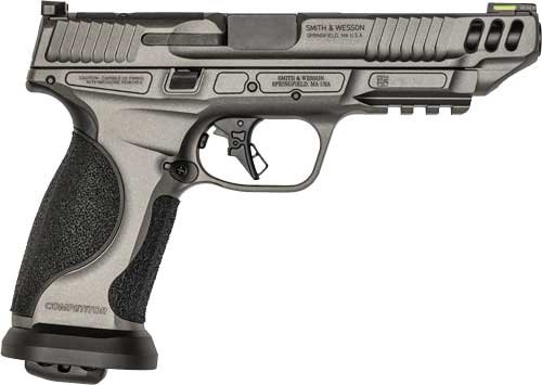 S&W M&P9 M2.0 PC COMPETITOR 5" - 4-10-RD MAG METAL FR TUNG GRAY