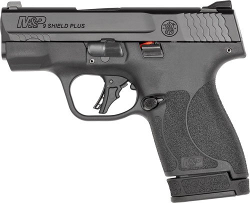 S&W M&P9 SHIELD PLUS 9MM 13/10 - RD MAGS NO THUMB SAFTY 3.1" BL