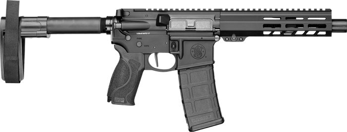 S&W M&P15 PISTOL 5.56 7.5" BBL - 30-SHOT PISTOL W/ BRACE