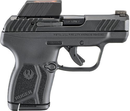 RUGER LCP MAX 380ACP READY DOT - REAR SIGHT BLACK 10-SHOT
