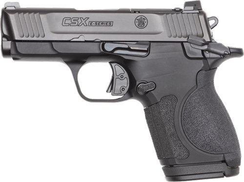 S&W CSX MICRO-COMP E-SERIES - 3.1" 9MM SAFETY 12/15/17 RD BL