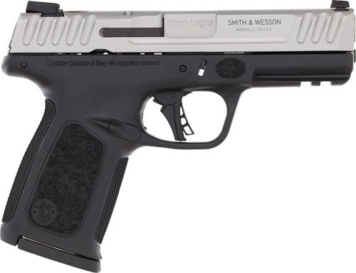 S&W SD9 2.0 9MM 4" FS 16-SHOT - SILVER SS SLIDE/BLACK POLY