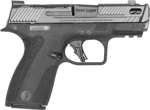 S&W PC M&P SHIELD X COMP 9MM - 10 RD MAGS SAFTY 3.6" BL
