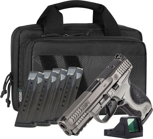 S&W M&P9 M2.0 METAL 9MM 4.25" - 5-MAGS RFX11 SIGHT BAG BUNDLE
