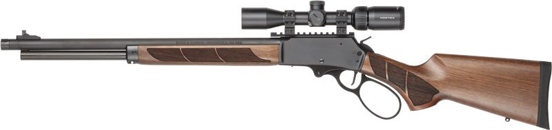 S&W 1854 LARGE LOOP 45-70 GOVT - SCOPED 20" BLUED WALNUT STOCK - Image 2