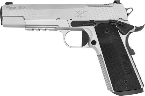 SIG 1911 X 45ACP 5" XRAY3 - (2)8RD G10 STAINLESS STEEL
