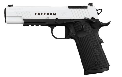 SIG 1911 X 45ACP 5" FREEDOM - SERIES (2)8RD G10 WHITE/BLACK