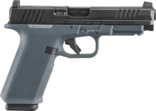 RUGER RXM 9MM LUGER 4.5" ADJ - 17-SHOT STEALTH GREY GRIP