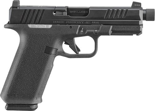 RUGER RXM 9MM LUGER 4.5" ADJ - 17-SHOT THREADED BLACK