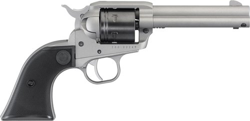 RUGER WRANGLER 22LR 4.62" - FS 6-SH SILVER SYNTHETIC