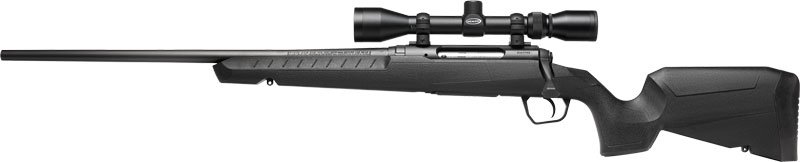 SAVAGE AXIS XP 243 20" LH - COMPACT W/3-9X40 BLACK/BLACK<