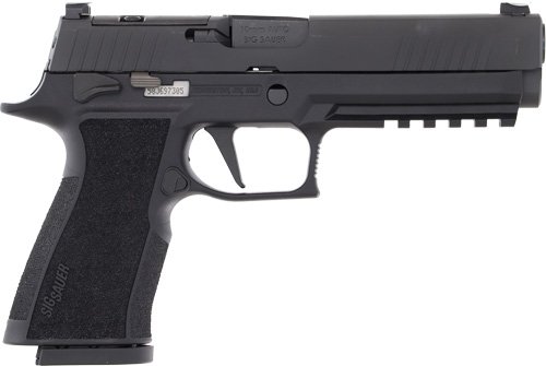 SIG P320 XTEN 10MM 5" XRAY3 OR - (2)15RD POLY/BLACK MAN SAFETY